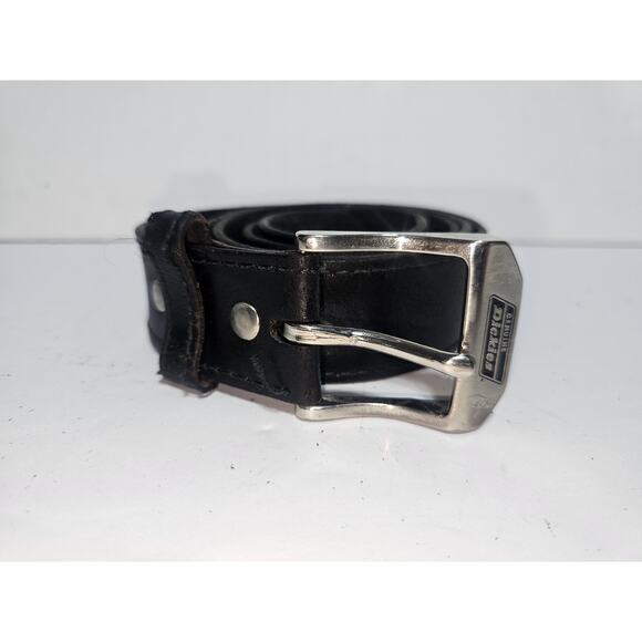 Dickies Black Leather Work Belt - Men's Size 43 - Picture 1 of 7